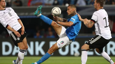 Italia y Alemania empatan por la primera fecha de la UEFA Nations League.