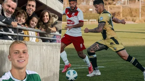 Pedro Cisternas Bolocco y Nicolás Solabarrieta Vergara se encontraron en el animado choque entre Trasandino y Lautaro por Segunda División