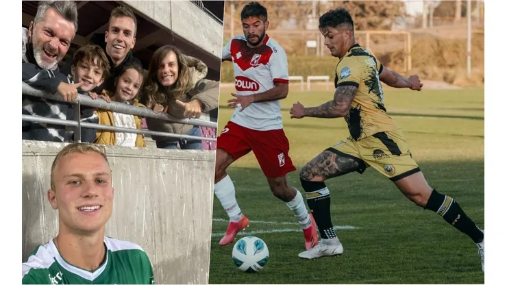 Pedro Cisternas Bolocco y Nicolás Solabarrieta Vergara se encontraron en el animado choque entre Trasandino y Lautaro por Segunda División