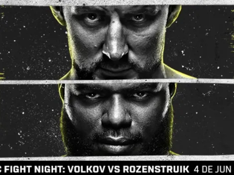 ¿A qué hora comienza UFC Vegas 56: Volkov vs Rozenstruik?