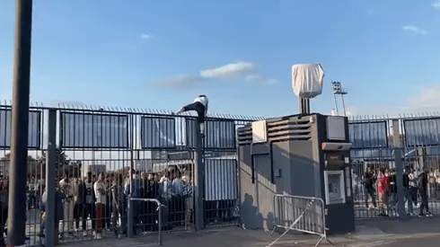 Incidentes retrasaron el inicio de la final de la Champions League.