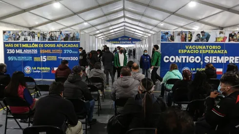 Vacunatorio en la comuna de La Florida