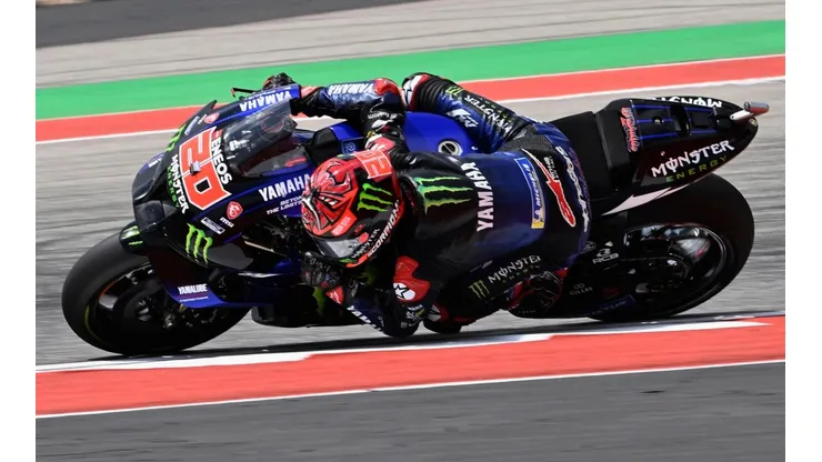 En el último MotoGP, Quartararo se quedó con el 4° lugar.