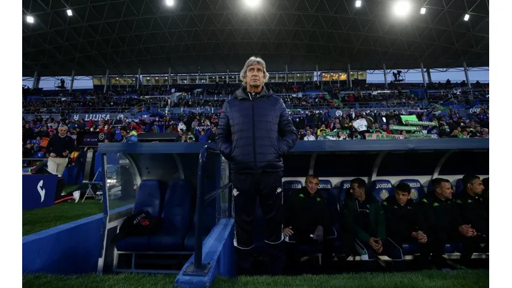 Manuel Pellegrini hizo sentir sus reclamos hacia el arbitraje.