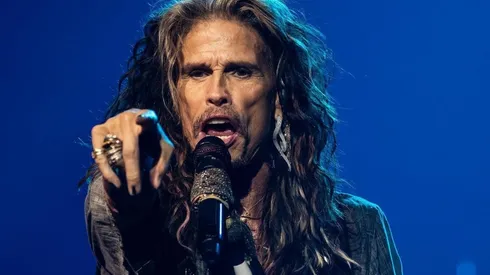 Steven Tyler en una de las actuaciones con Aerosmith.