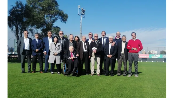 Los mundialistas de 1962 que alcanzaron el tercer lugar fueron homenajeados en Juan Pinto Durán
