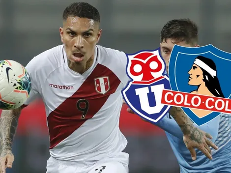 ¡Bomba! Paolo Guerrero en la mira de Colo Colo y la U