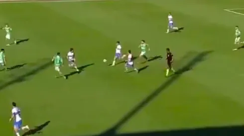 Felipe Gutiérrez marcó un gol desde 70 metros ante Audax Italiano