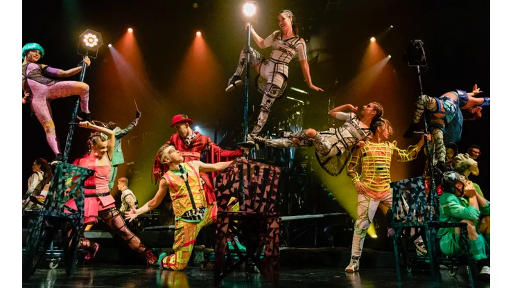 Un momento de Bazzar, el nuevo espectáculo que Cirque du Soleil traerá a Chile.