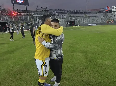 El hermoso y emotivo homenaje de Colo Colo a Esteban Paredes