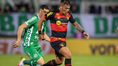 Parraguez fue titular en el triunfo del Sports Recife ante Chapecoense