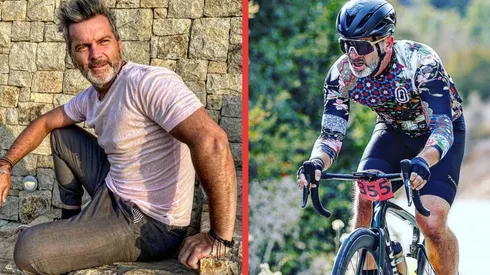 Cristián Sánchez es un ciclista habitual, ahora sólo tuvo mala suerte.