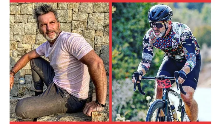 Cristián Sánchez es un ciclista habitual, ahora sólo tuvo mala suerte.