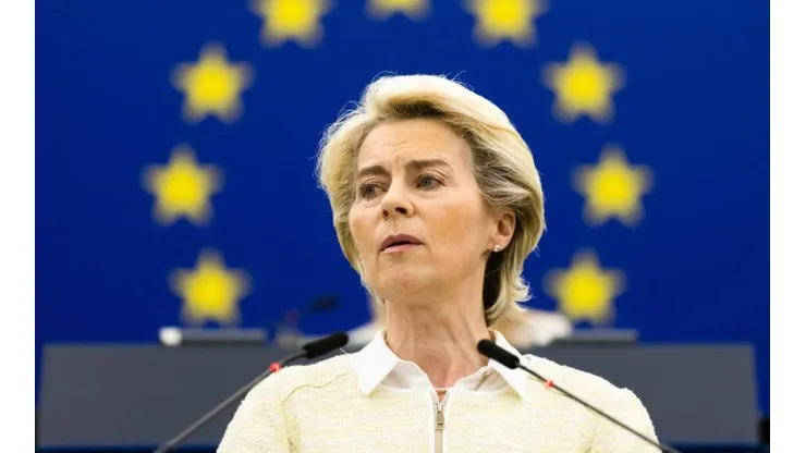 Ursula von der Leyen, Presidenta Comisión Europea en el Europarlamento
