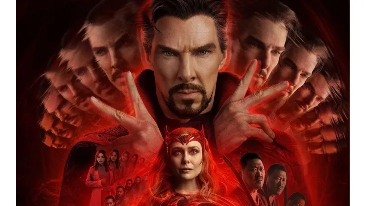 Doctor Strange en el Multiverso de la Locura se extiene por dos horas y 7 minutos.