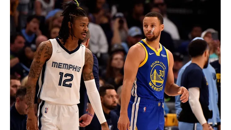 Ja Morant y Stephen Curry animarán su segundo duelo por los playoffs de la NBA.