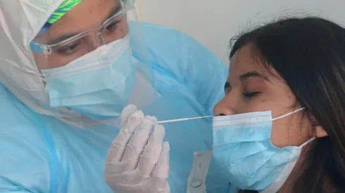 Toma de PCR en Playa Los Marineros