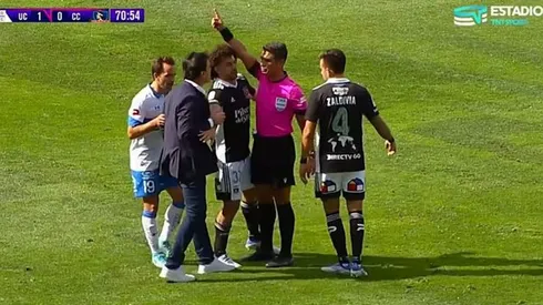 Quinteros se va expulsado en el clásico