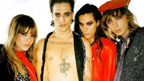 El cuarteto italiano Måneskin.