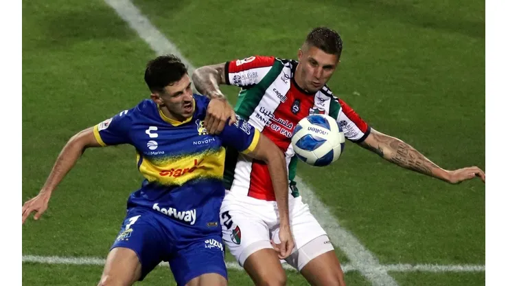 El argentino Lucas Di Yorio tuvo tres oportunidades para abrir el marcador pero se quedó con las ganas.