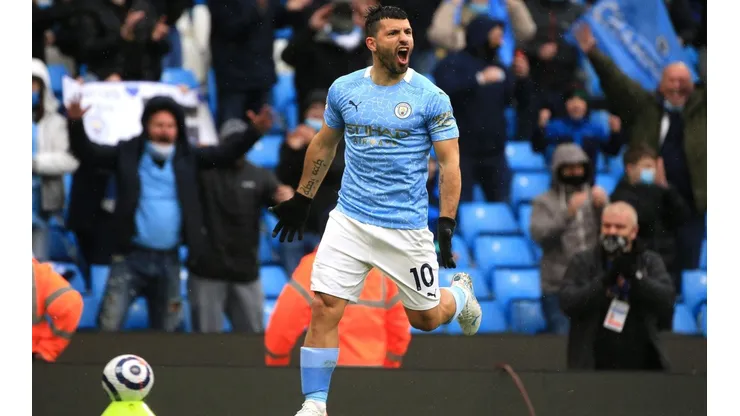 Sergio Agüero se hizo leyenda de la Premier League con Manchester City.