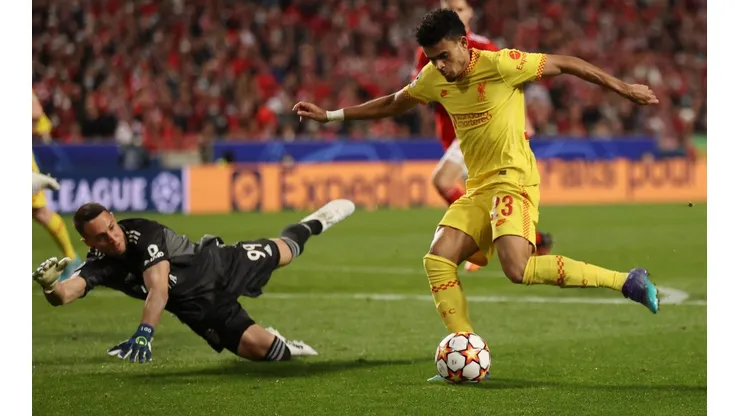 Luis Díaz aportó con gol y asistencia ante el Benfica