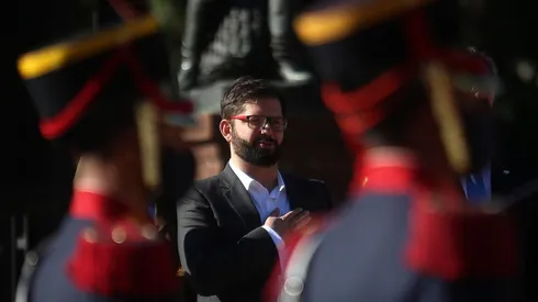 El presidente Gabriel Boric comenzó su gira en Argentina.