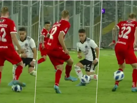 Thomas Rodríguez se hace un auto-hoyito ante Colo Colo