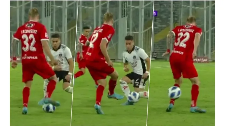 Thomas Rodríguez tuvo mucha mala fortuna frente a Óscar Opazo.