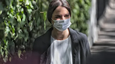 Irina Karamanos participó del Día Internacional de la Visibilidad Trans.