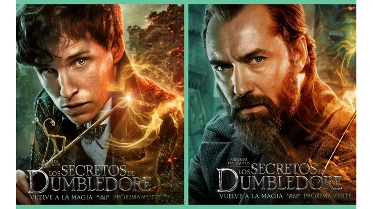 Eddie Redmayne y Jude Law encabezan Animales Fantásticos: Los Secretos de Dumbledore.