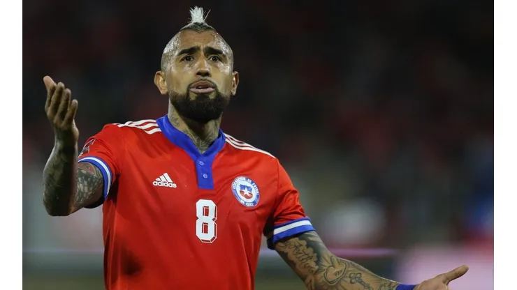 Vidal lamentó la eliminación de la Roja