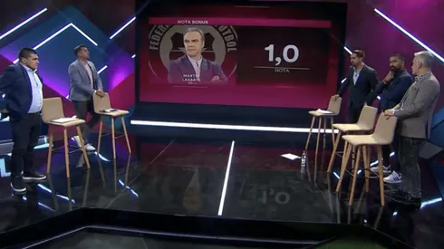 A Lasarte le pusieron un uno en TNT Sports por dejar a Chile fuera del Mundial