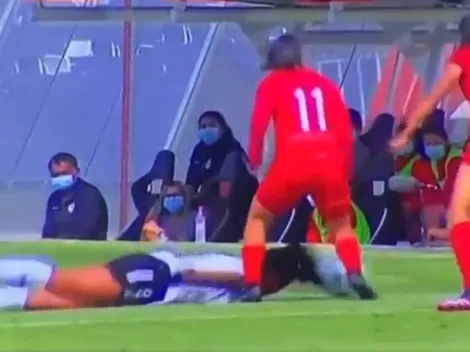 Encendida: La trancada con la cabeza de Cote Urrutia que se viralizó