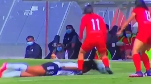 Encendida: La trancada con la cabeza de Cote Urrutia que se viralizó