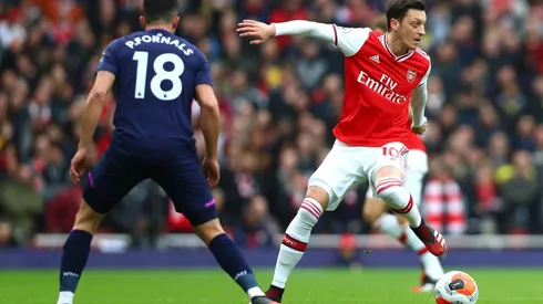 Mesut Özil en sus últimos meses con el Arsenal
