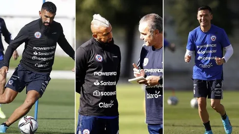 Chile se alista para enfrentar a Uruguay.