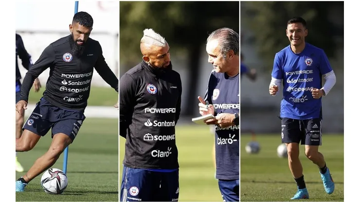 Chile se alista para enfrentar a Uruguay.