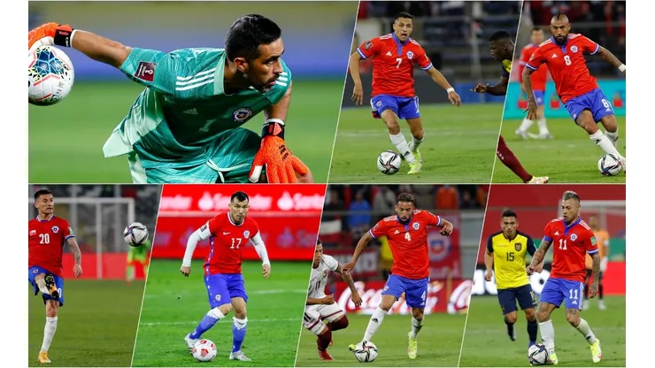 Claudio Bravo, Alexis Sánchez, Arturo Vidal, Charles Aránguiz, Gary Medel, Eduardo Vargas y Mauricio Isla llevan más de una década representando a Chile a nivel de selección adulta