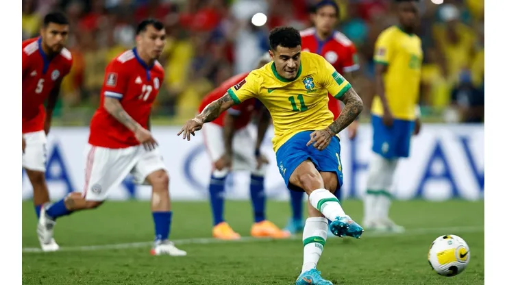 Coutinho marcó el tercer gol de Brasil