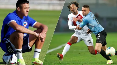 Alexis Sánchez y la selección chilena estarán atentos al desarrollo del partido entre Uruguay y Perú en Montevideo, por las Eliminatorias Sudamericanas para Qatar 2022
