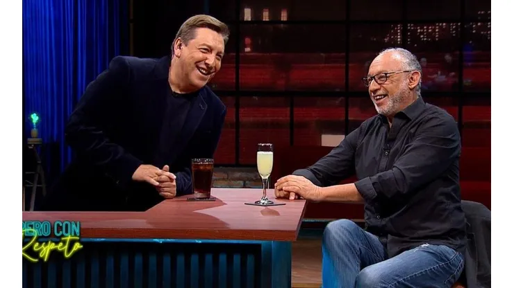 Julio César Rodríguez junto a Mauricio Israel en Pero con Respeto.
