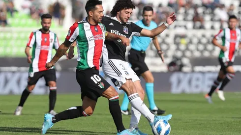 Colo Colo ante Palestino en La Cisterna.