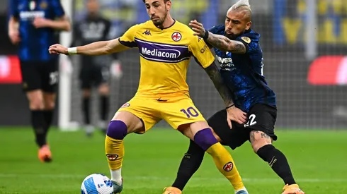 Arturo Vidal tiene la oportunidad como titular ante Fiorentina.