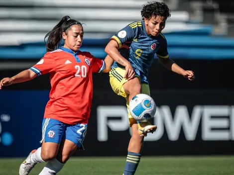 La Roja Fem Sub 17 vuelve a perder ante Colombia en el Sudamericano
