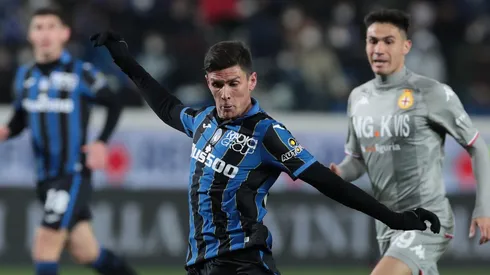 Galdames jugó casi todo el partido ante Atalanta