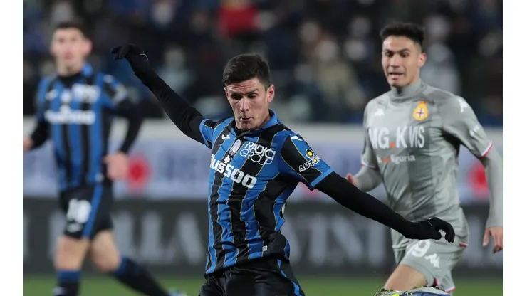 Galdames jugó casi todo el partido ante Atalanta