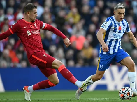 Horario: Liverpool lucha por el título visitando al Brigthon en la Premier