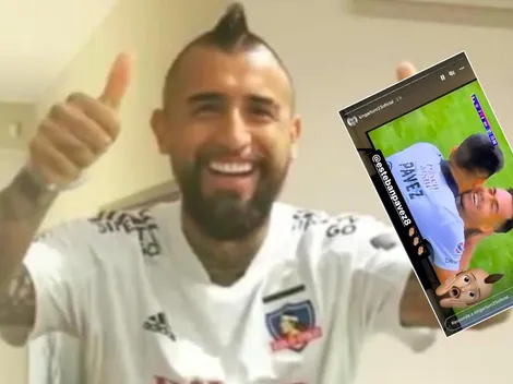 Vidal es pura alegría con la goleada de Colo Colo ante la U