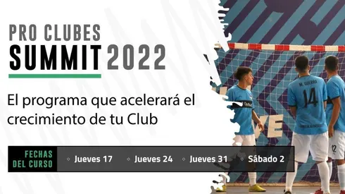 Apoyar el crecimiento de los clubes entregando herramientas y llevando la teoría a la práctica es lo que se espera en el Pro Clubes - Summit 2022.
